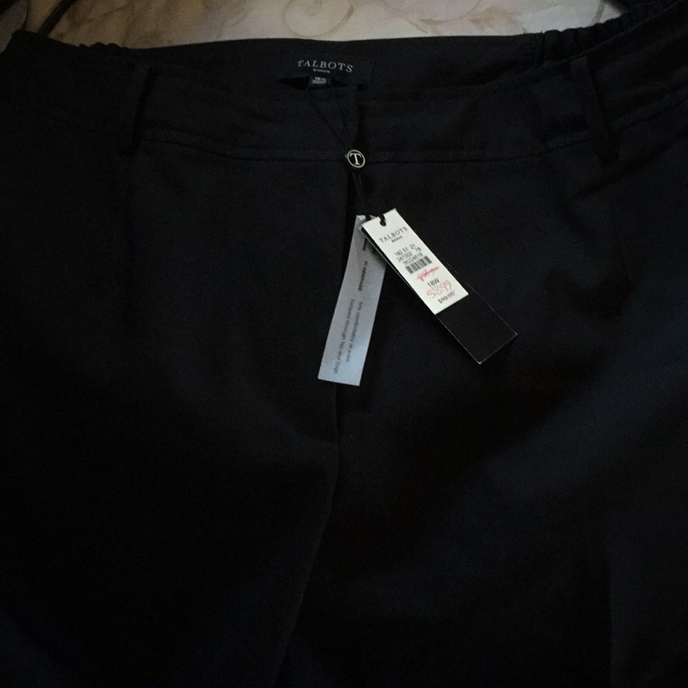 Talbots black dress pants